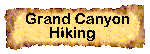 Grand Canyon Hiking