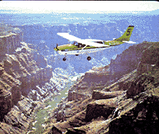 Grand Canyon Airplane